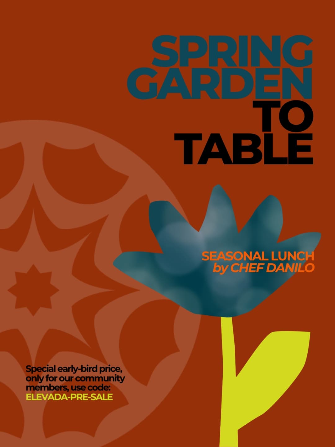 Spring Garden to Table Lunch